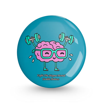 Mental Health Matters Pin-back Button Badge