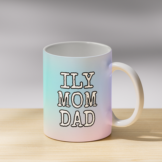 ILY Mom and Dad Coffee Mug