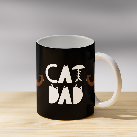 Cat Dad Coffee Mug