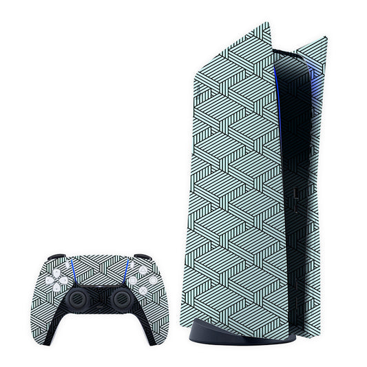 Illusionate Cubes Play Station Skin