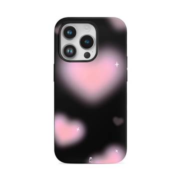 Blurry Hearts Flexible Soft Silicone Case