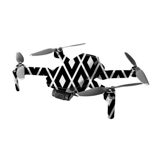 Black Abstract Drone Skin