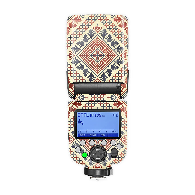 Royal Motif Camera Flash Skin