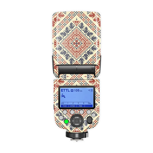 Royal Motif Camera Flash Skin