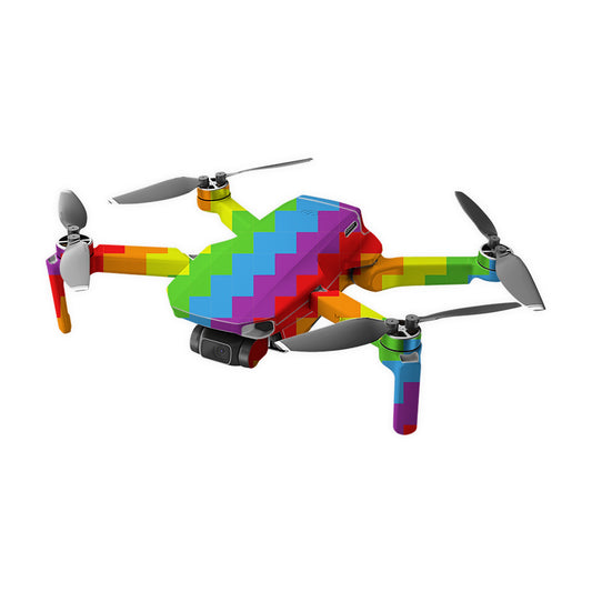 Rainbow Strikes Drone Skin