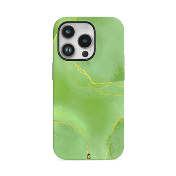 Green Rich Marble Flexible Soft Silicone Case
