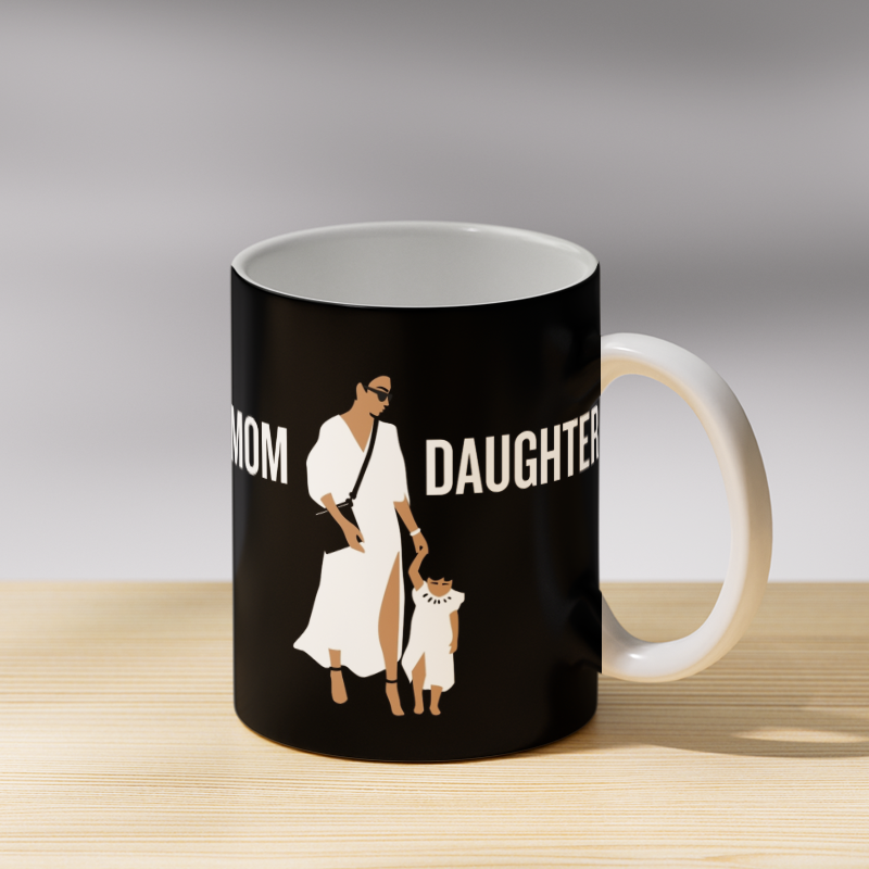 Mom and Daughter Swag Coffee Mug