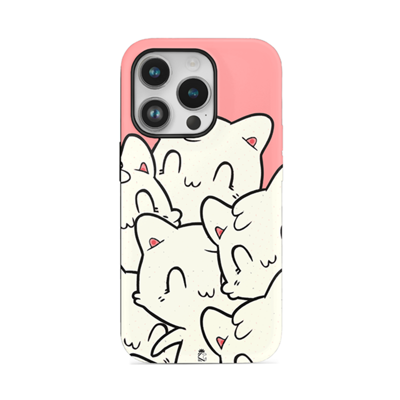 Cute Kitties Flexible Soft Silicone Case
