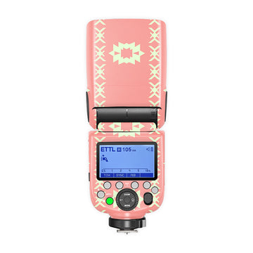 Pink Patches Camera Flash Skin