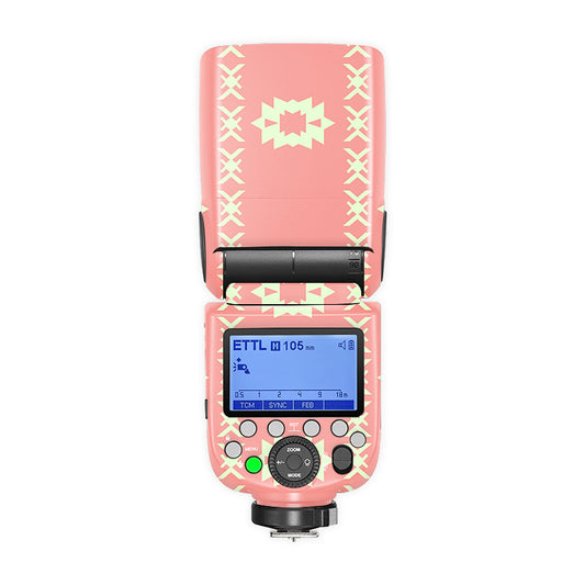 Pink Patches Camera Flash Skin