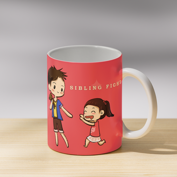 Sibling Fight Coffee Mug
