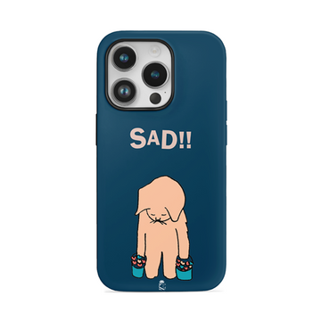 Sad Flexible Soft Silicone Case