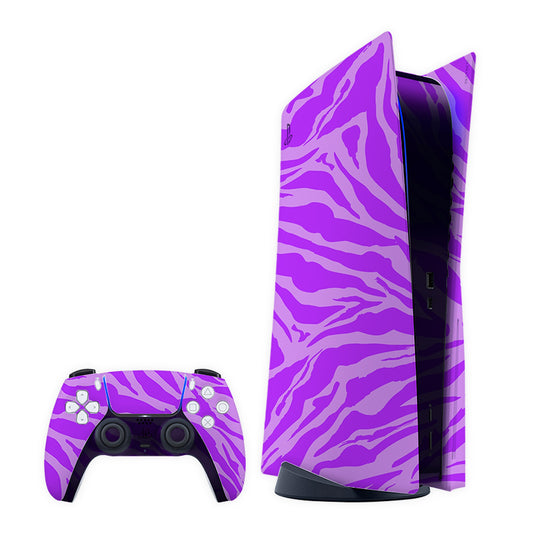 Purple Panther Play Station Skin