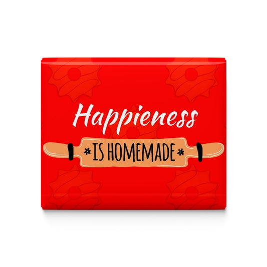 Happiness is Homemade Fridge Magnet