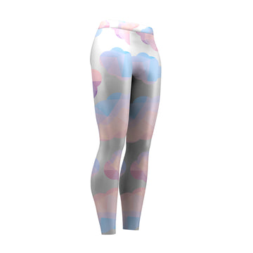 Cotton Puff Candy High Waist Leggings