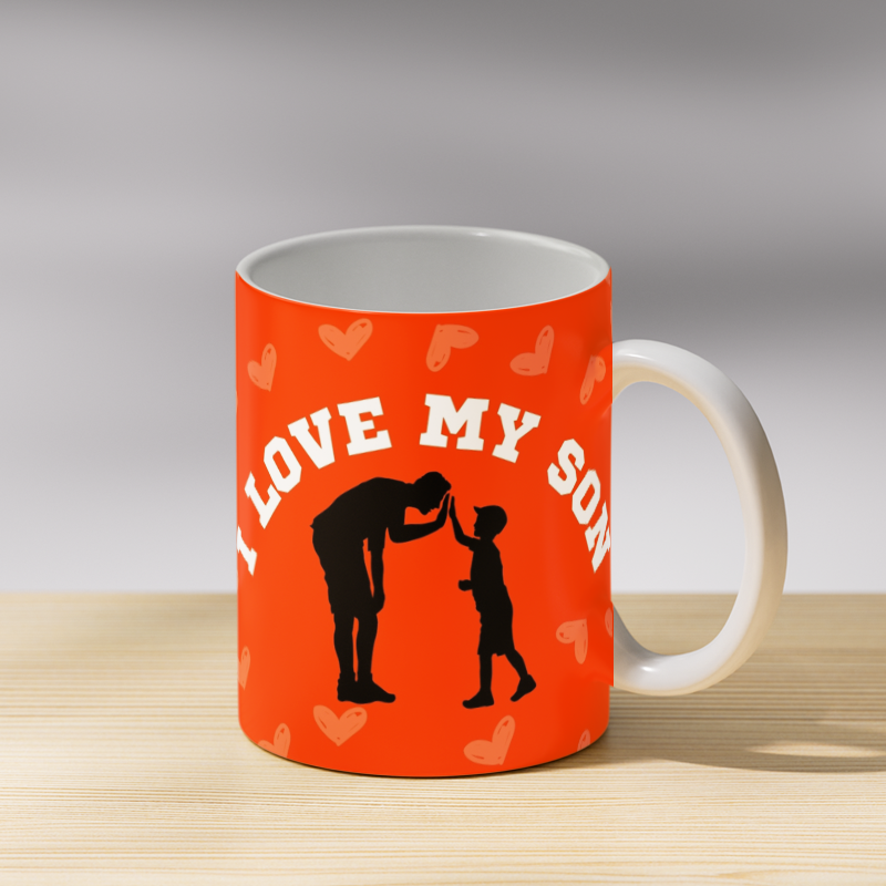 I Love My Son Coffee Mug