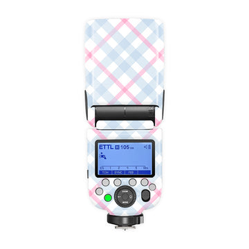 Knit Checkers Camera Flash Skin