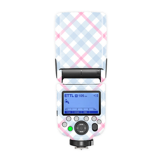 Knit Checkers Camera Flash Skin