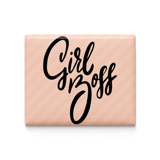 Girl Boss Fridge Magnet