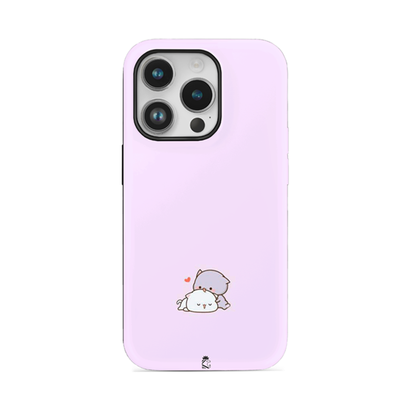 Cat Couple Flexible Soft Silicone Case