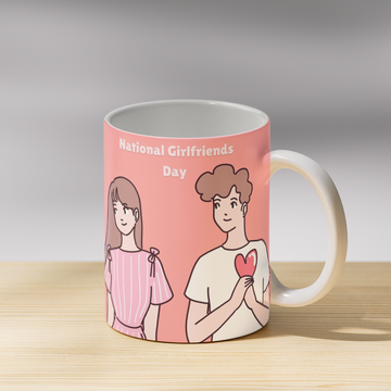 National Girlfriend Day Coffee Mug