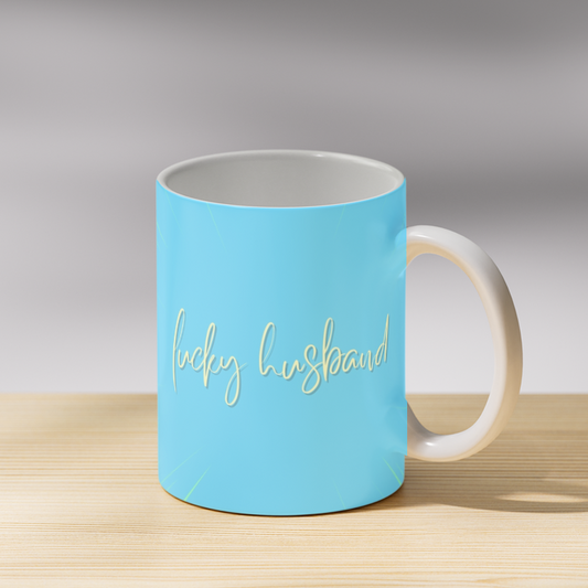 Lucky Husband Coffee Mug
