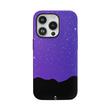 Purple Sky Flexible Soft Silicone Case