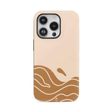 Coffee Waves Flexible Soft Silicone Case
