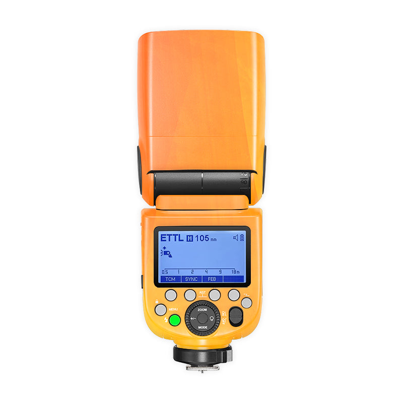 Orange Swatch Camera Flash Skin
