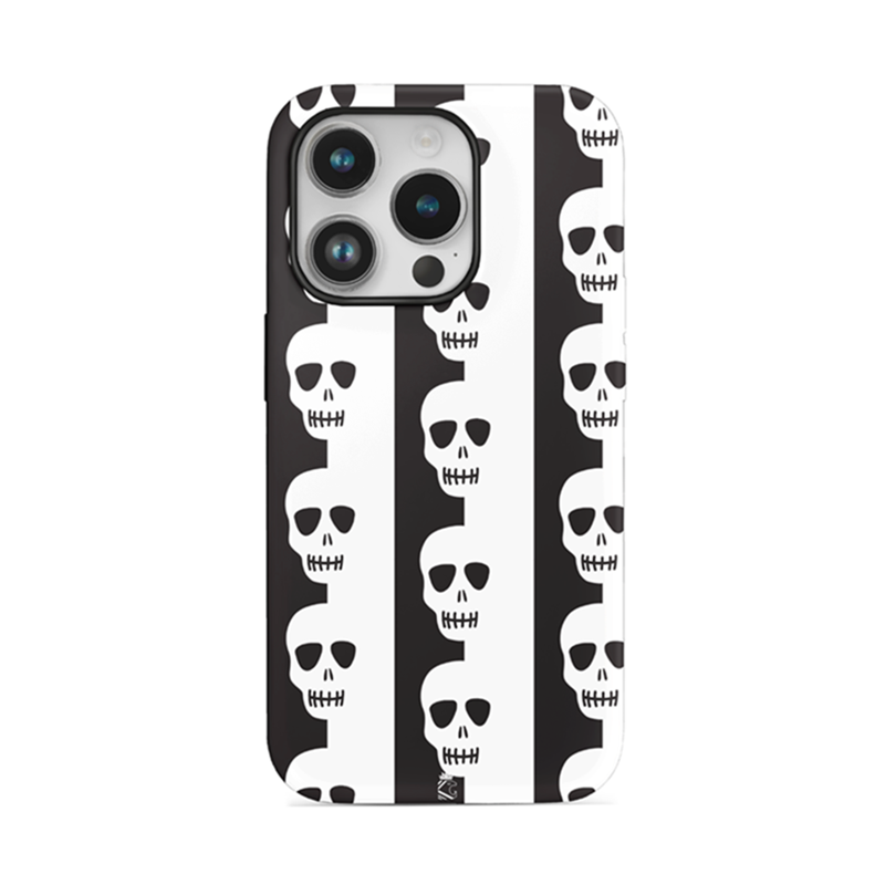 Skull Pattern Flexible Soft Silicone Case
