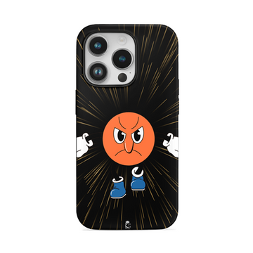 Angry Ball Boy Flexible Soft Silicone Case