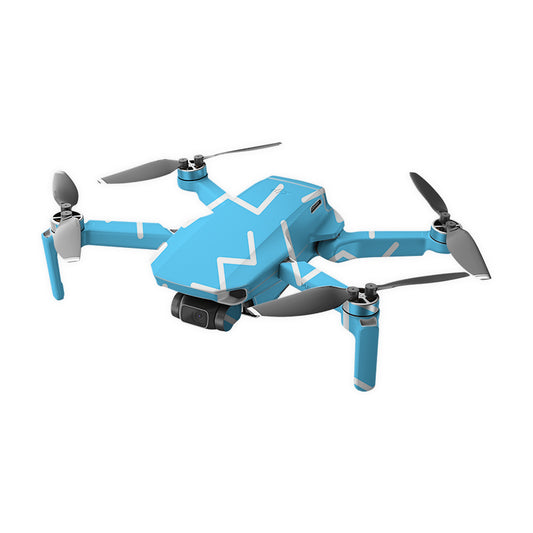 Sky Blue Doodles Drone Skin