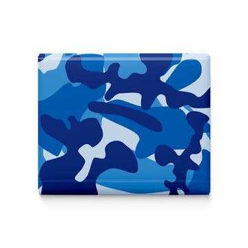 Blue Camo Fridge Magnet