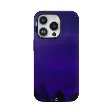 Purple Gazing Flexible Soft Silicone Case