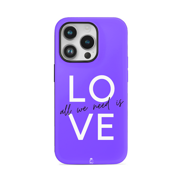 All we Need is Love Flexible Soft Silicone Case