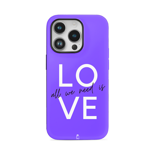 All we Need is Love Flexible Soft Silicone Case