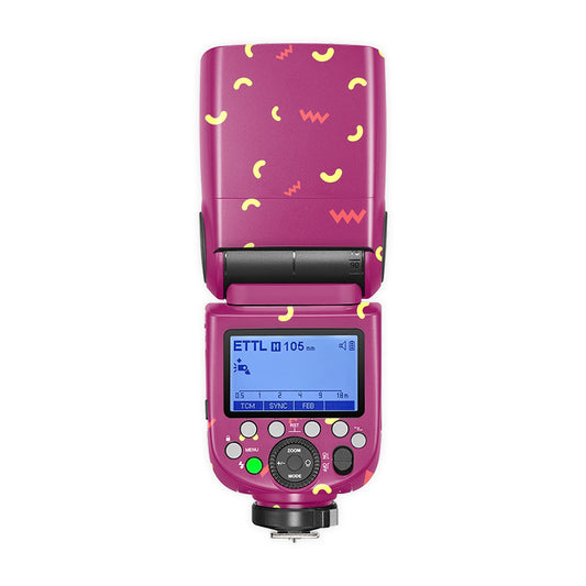 Purple Joys Camera Flash Skin