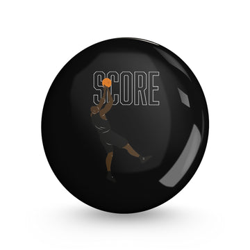 Score Shot Pin-back Button Badge