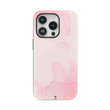 Pink Glitter Flexible Soft Silicone Case