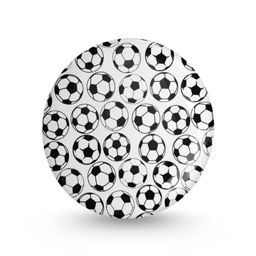 Footballs Pin-back Button Badge