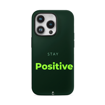 Stay Positive Flexible Soft Silicone Case