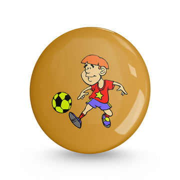 Solo Player Pin-back Button Badge