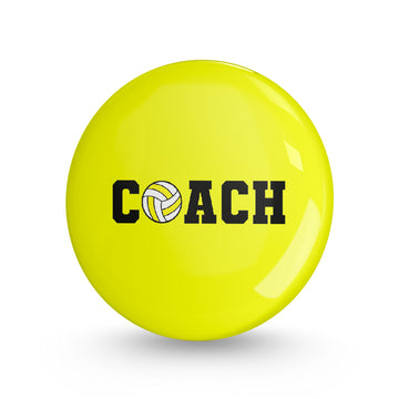 Coach Pin-back Button Badge