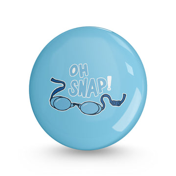 Oh Snap Pin-back Button Badge