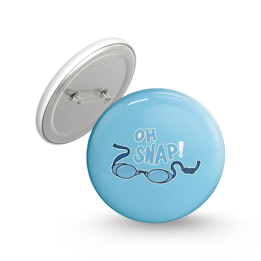 Oh Snap Pin-back Button Badge
