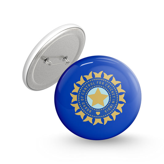 BCCI Lovers Pin-back Button Badge