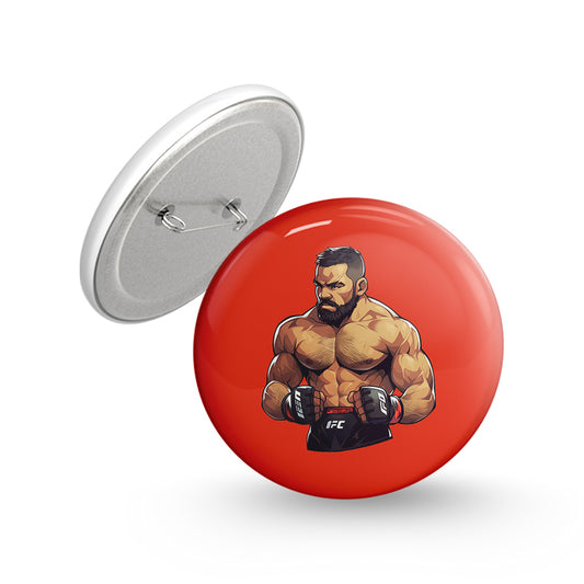 UFC Boxing Pin-back Button Badge