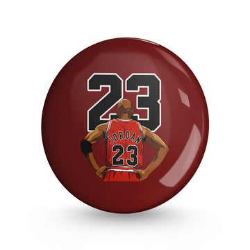 Jordan 23 Pin-back Button Badge