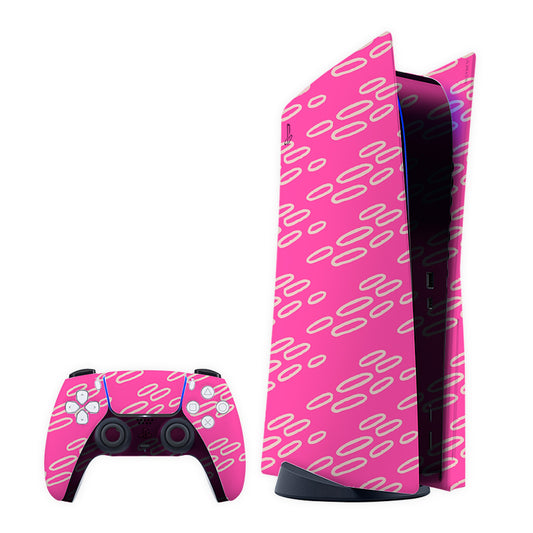 Pink Stones Play Station Skin