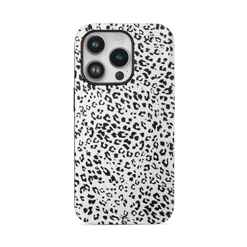 White Animal Skin Pattern Flexible Soft Silicone Case
